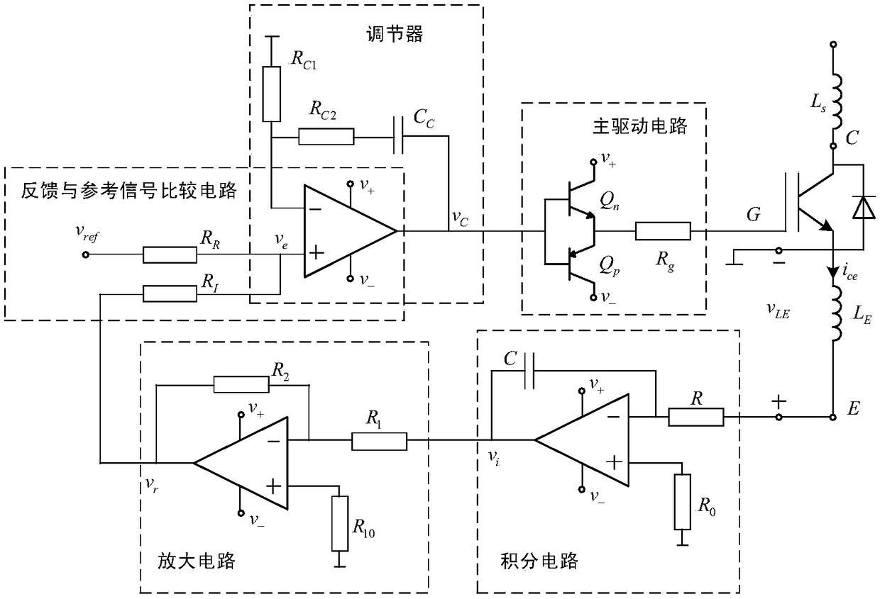 A igbt parallel static current sharing circuit
