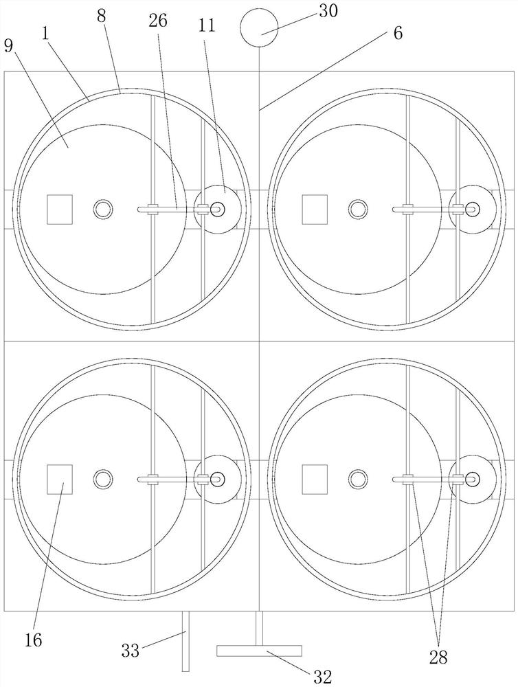 Combined cage-type wave power generation device with safety structure