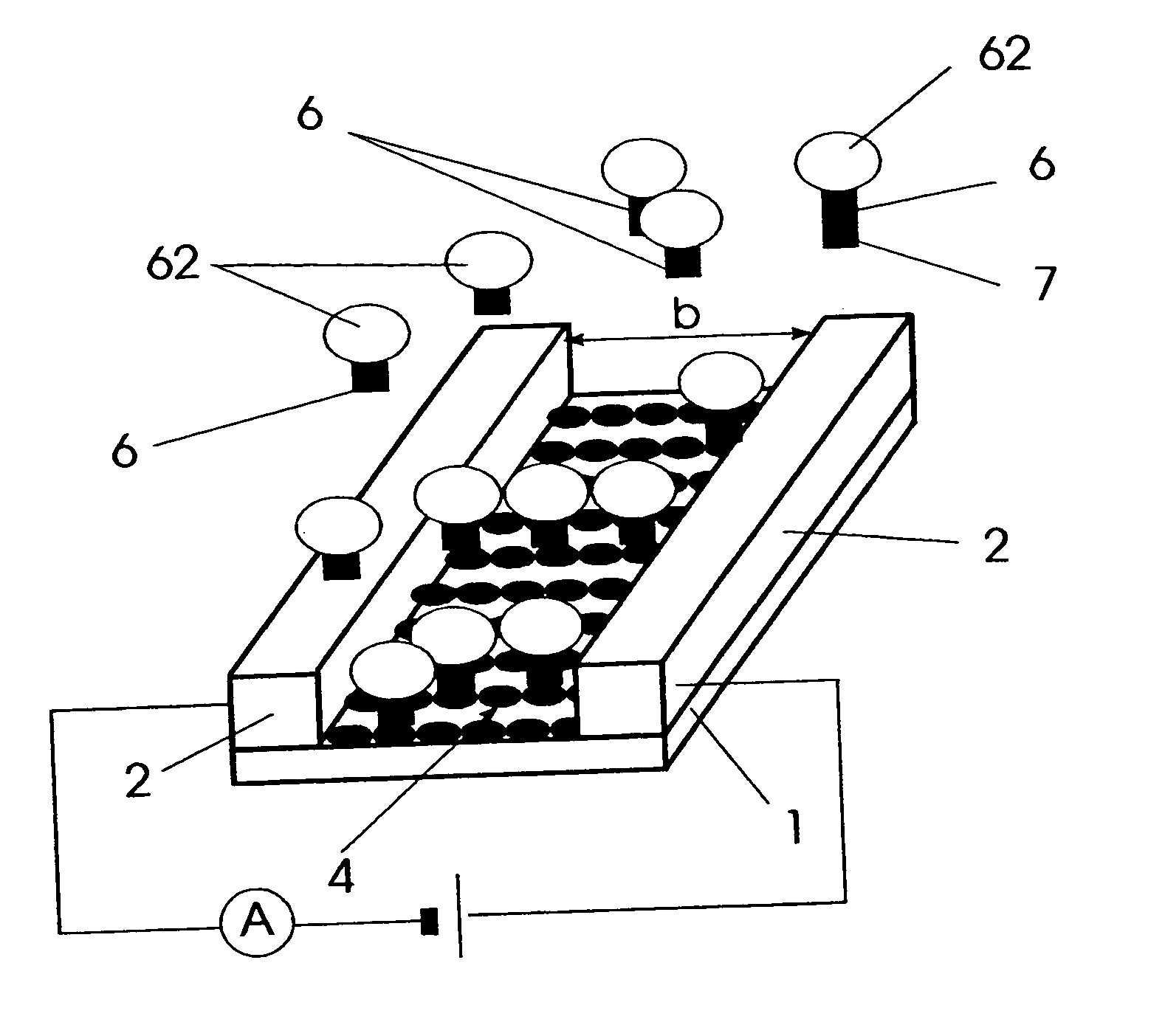 Affinity sensor for detecting specific molecular binding events and use thereof