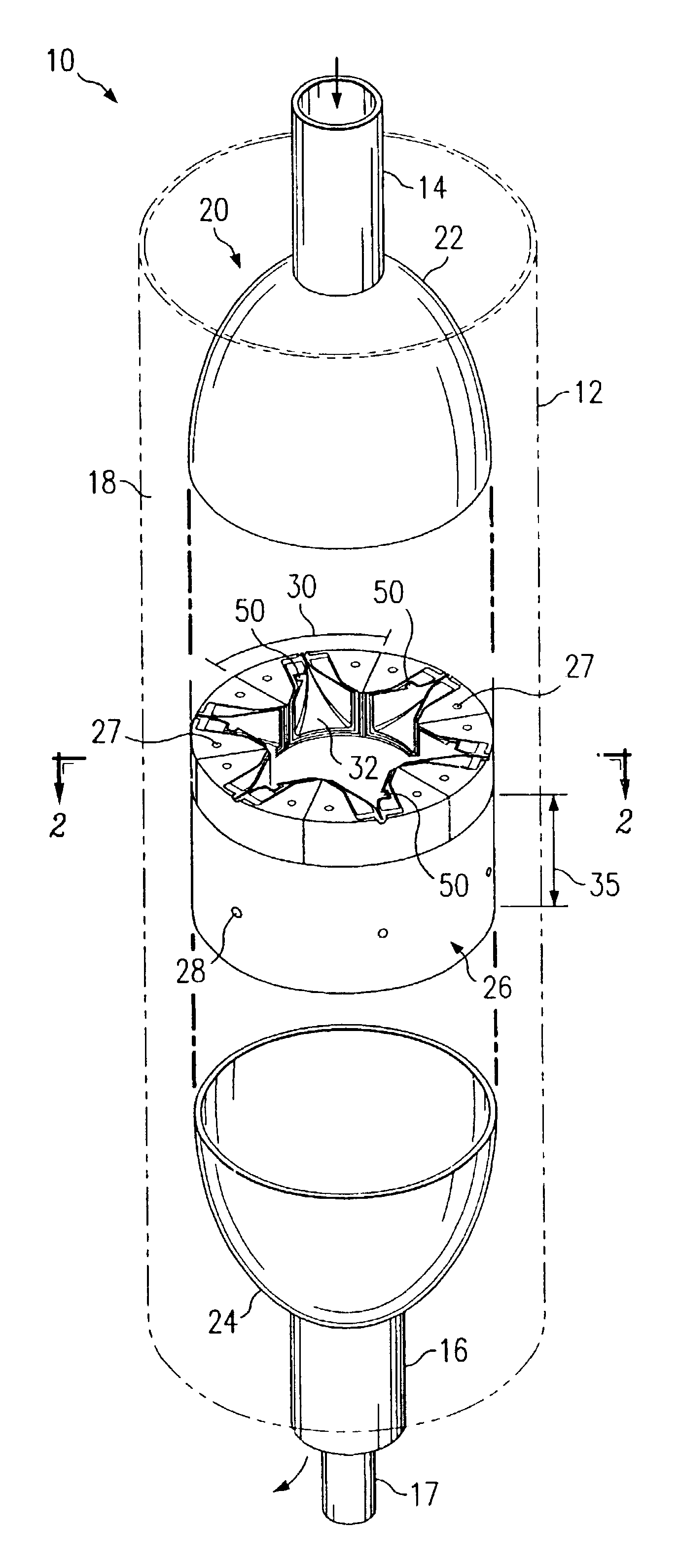 System for vibration in a centrifuge