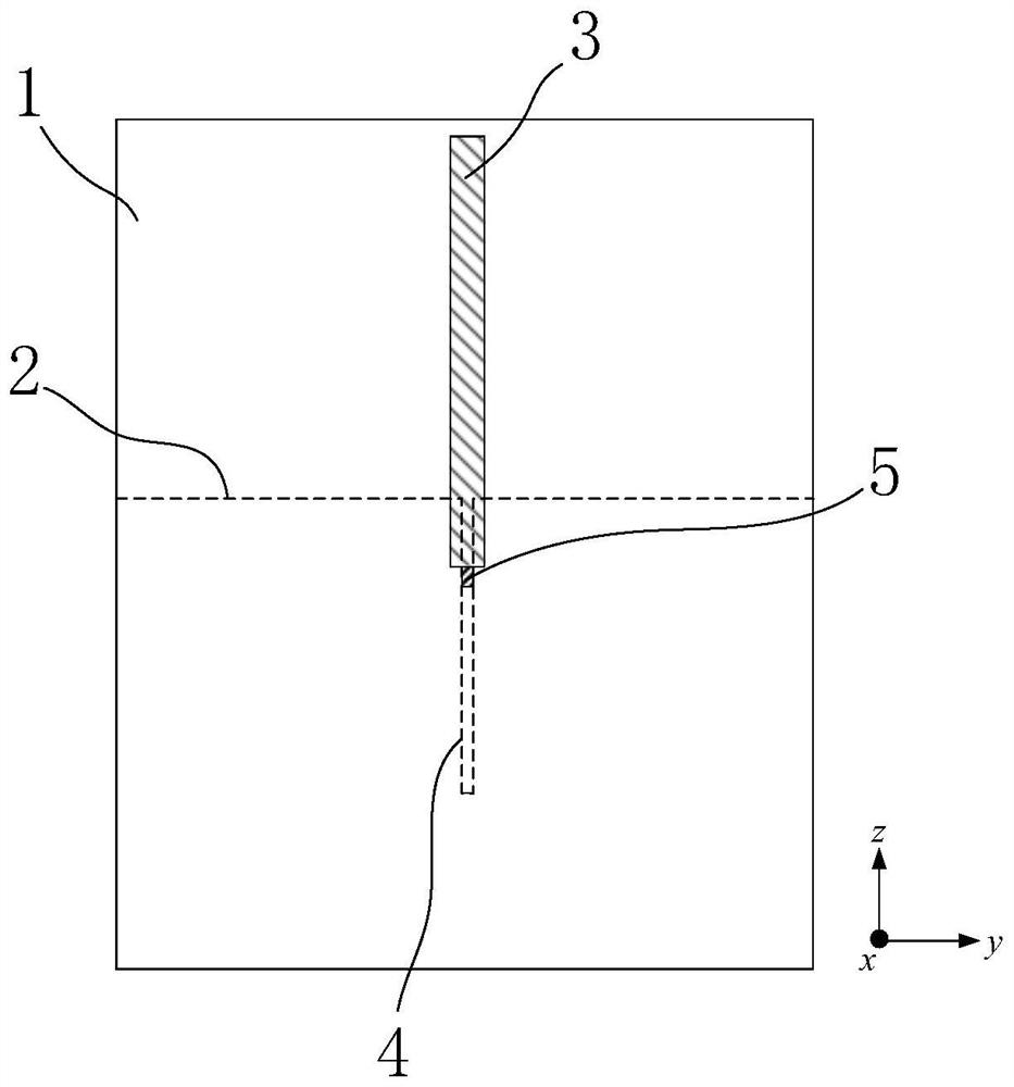 A dual-polarized antenna with planar monopole and half-slot structure