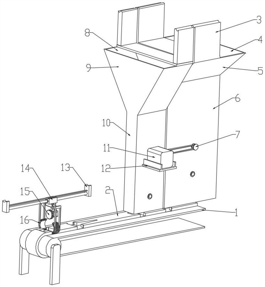 Sprayer assembly taking and clamping device for irrigator production