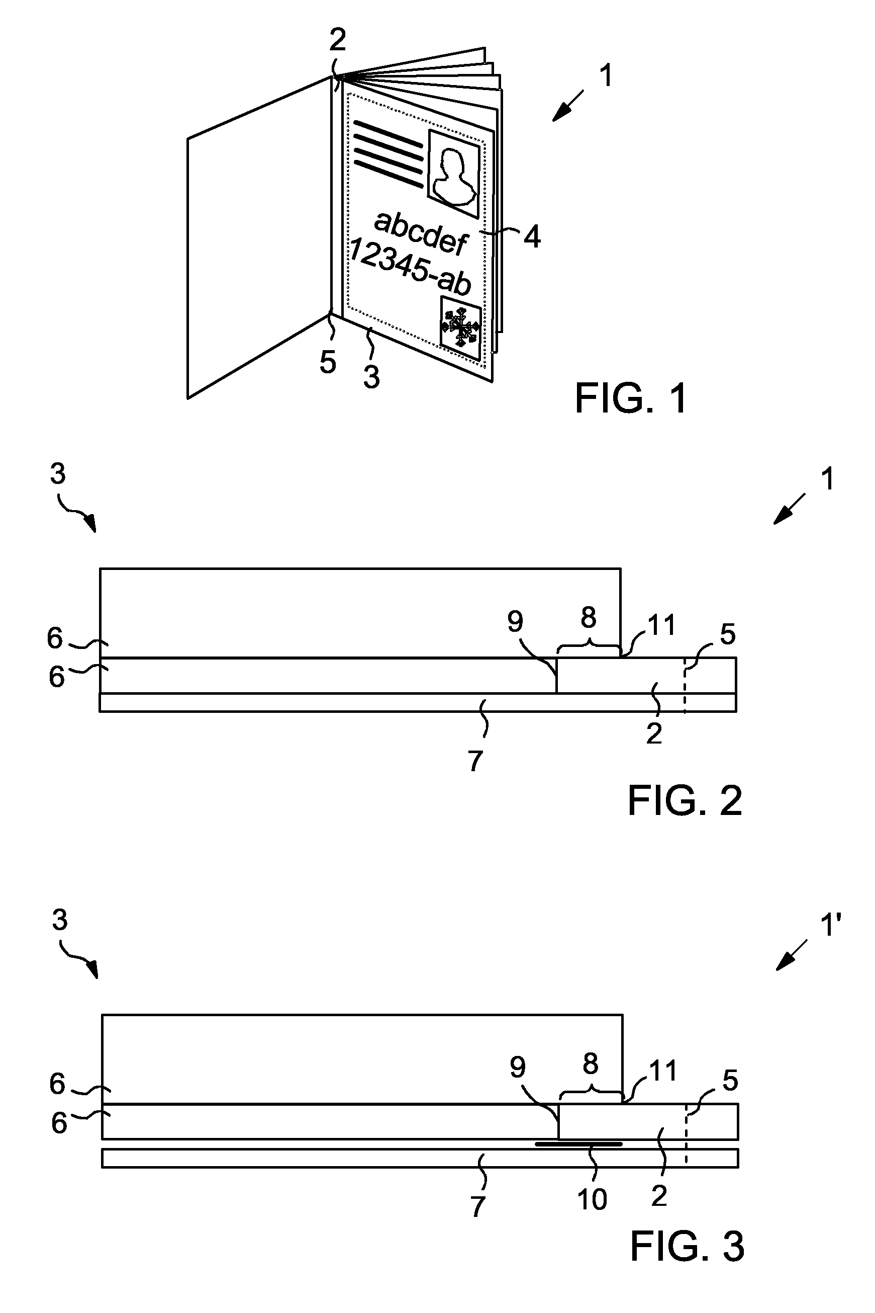 Method of producing an information page for a security document