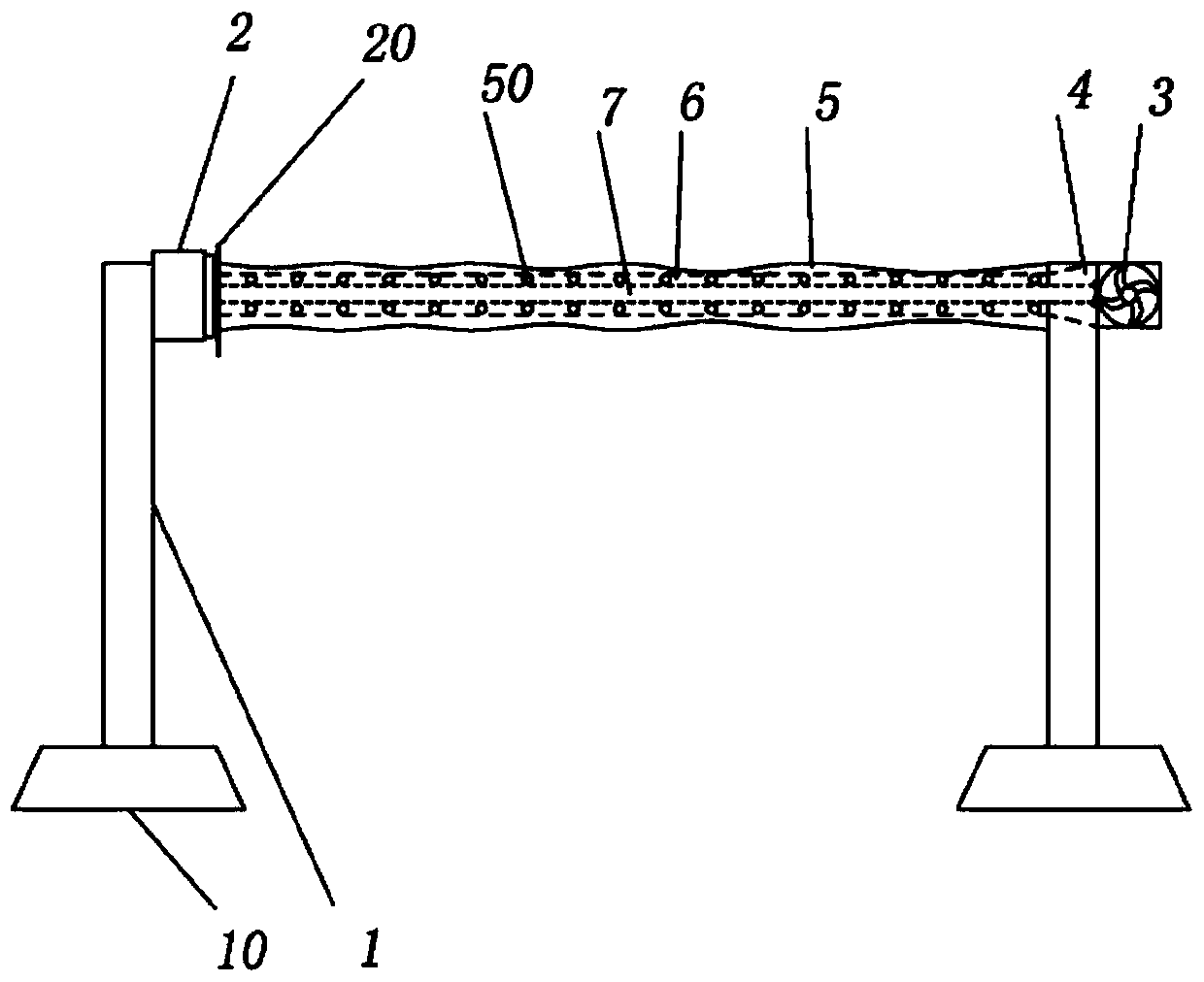 protective horizontal bar