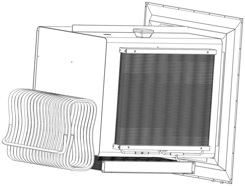 Multi-cavity constant-temperature and constant-humidity test box