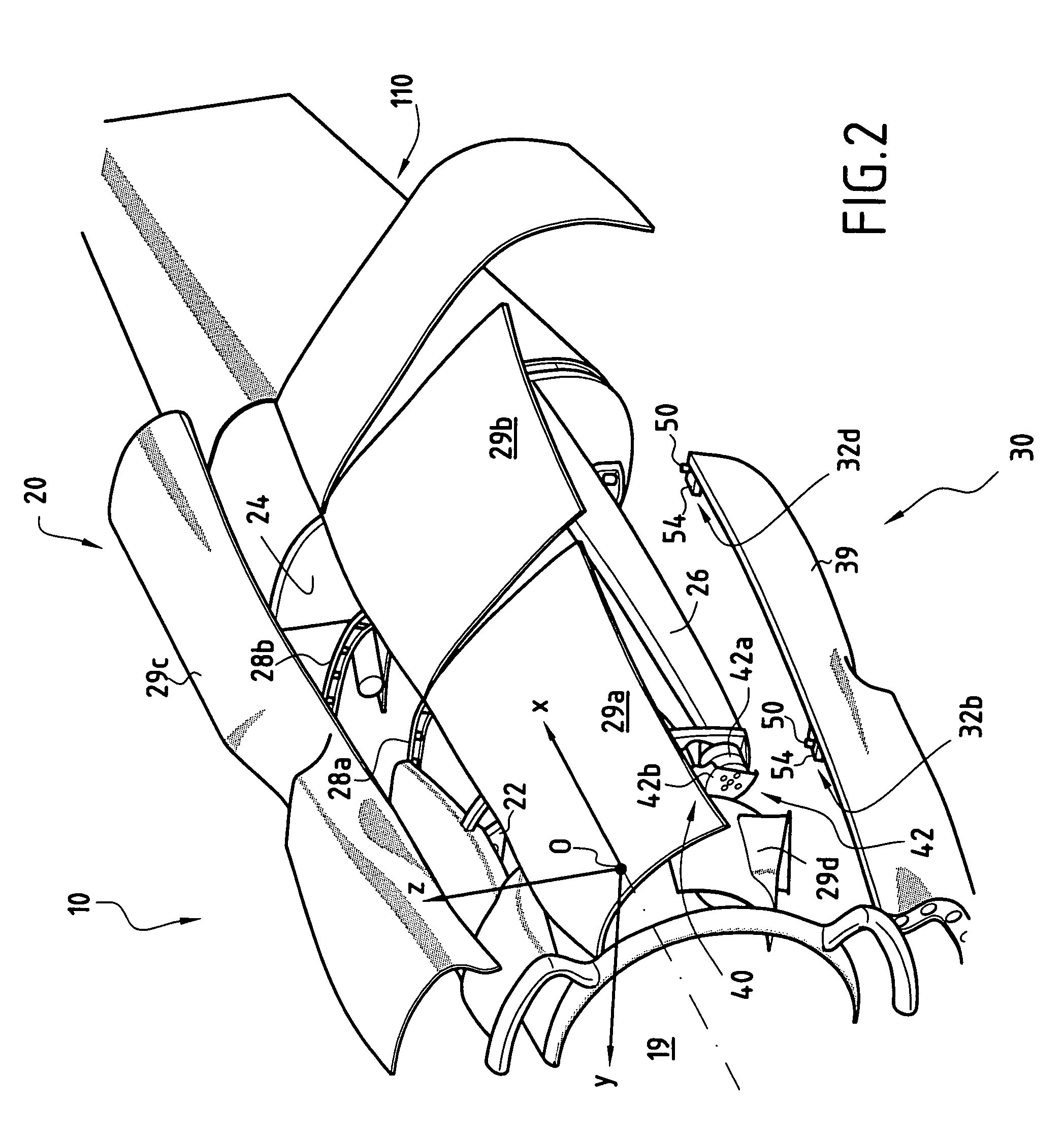 Turboprop carrier structure and an assembly including such a carrier structure