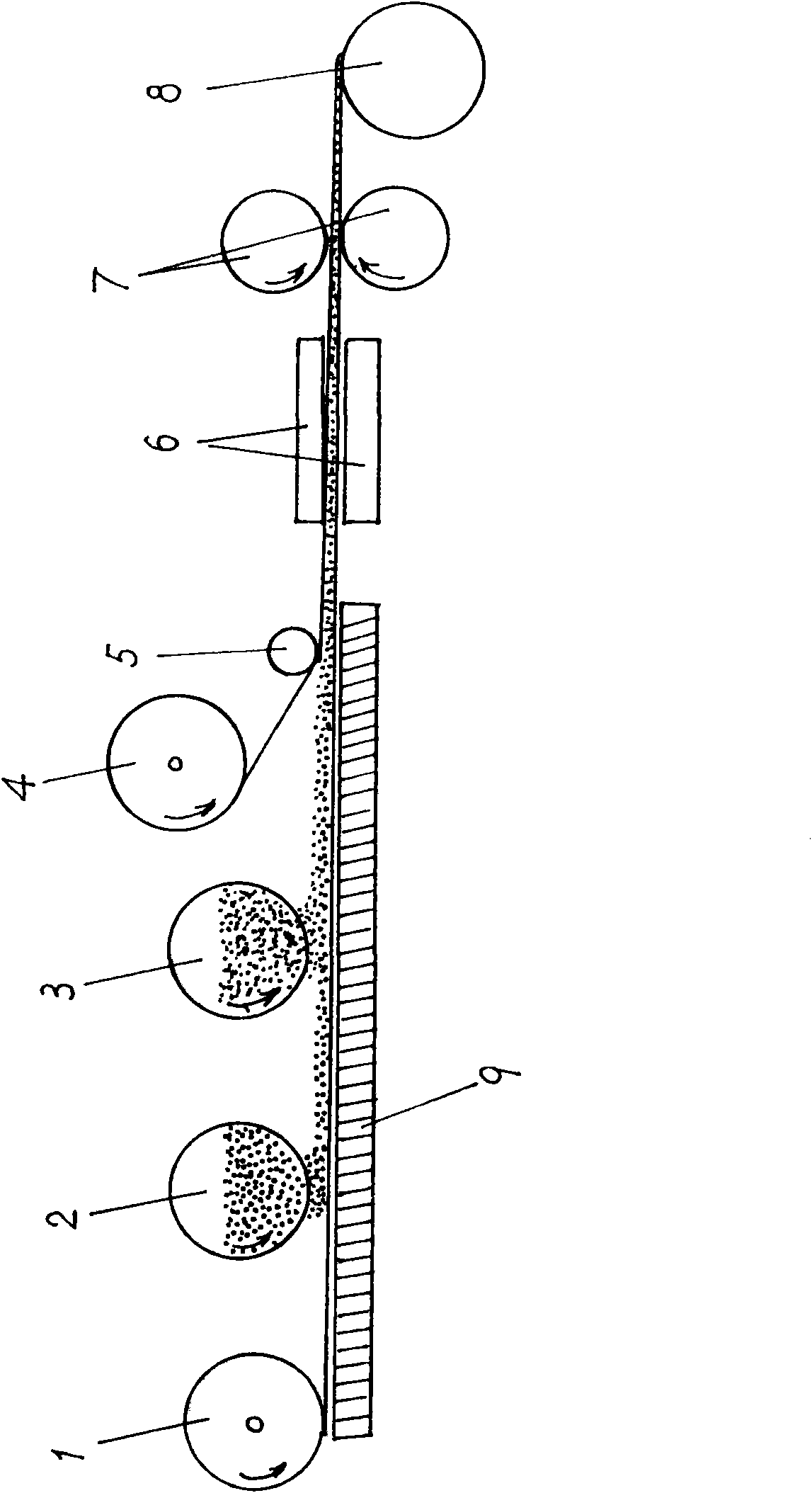 Material for multifunctional shoe pad and preparation method thereof