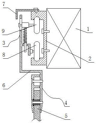 Guide device for sliding door