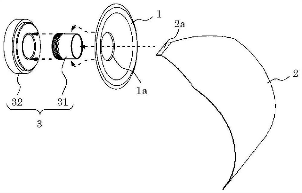 Loudspeaker unit and loudspeaker flexural diaphragm