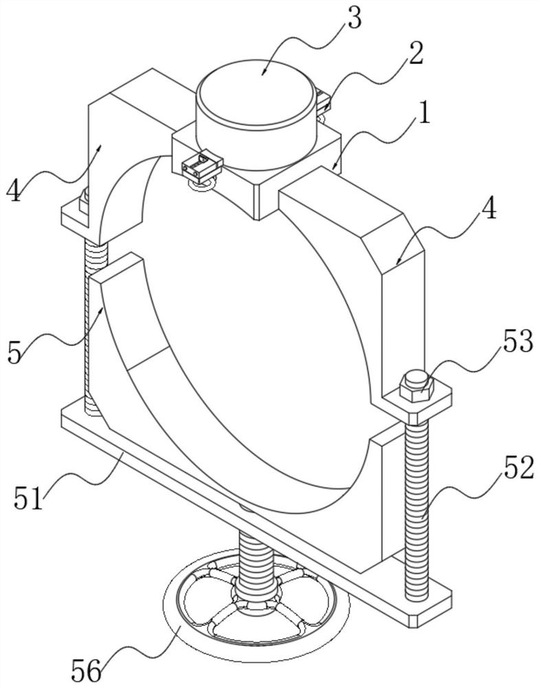 Pressure gauge with peripheral transparent protection structure