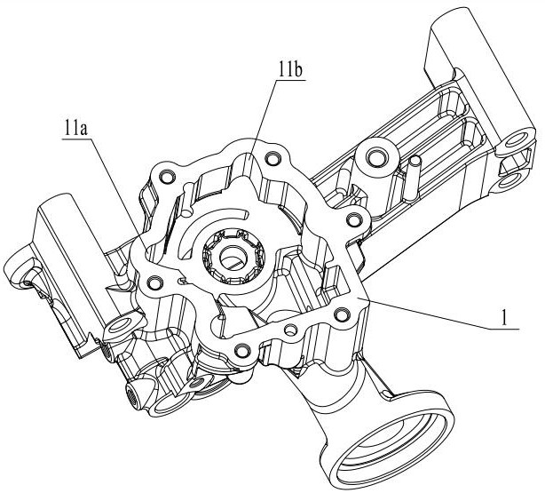 Variable displacement oil pump capable of improving volume efficiency