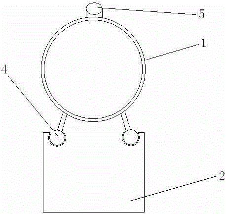 Single-wheel groove milling equipment and construction method thereof for underground diaphragm wall grooving