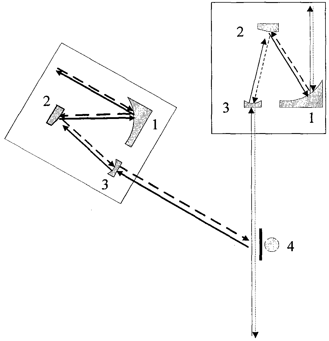 Lag angle compensation device and lag angle compensation precision correction method of satellite-borne wind-detecting laser radar system