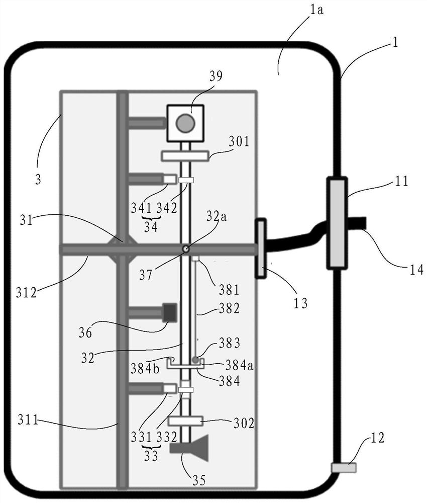 Vertical pendulum type micro-small thrust test board device, calibration method and weak force testing method