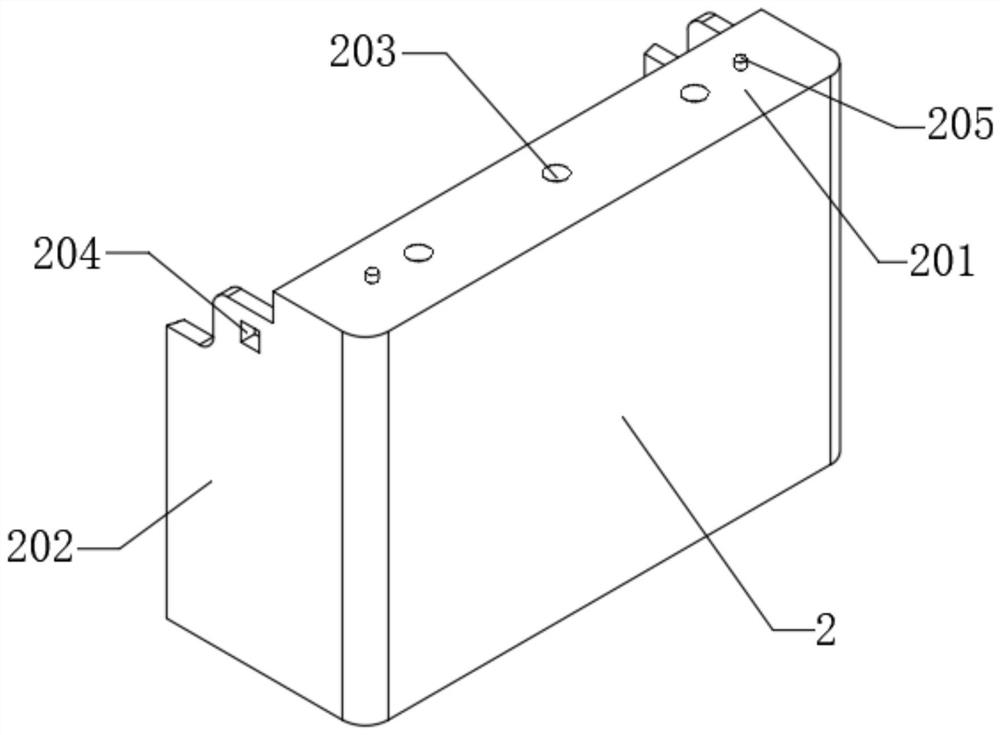 Safety protection device of passive intelligent lock based on RFID