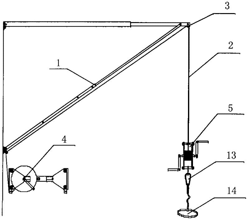 Double-acting double-braking rescue apparatus for high-rise building