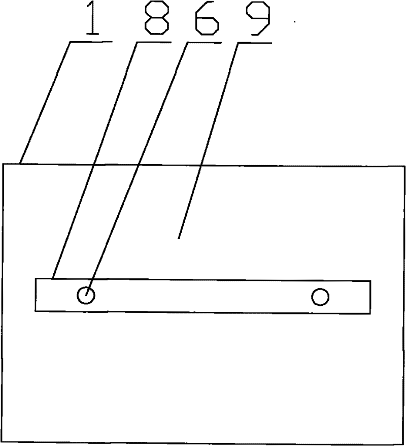 Air suspension type computer hard disk shock absorption device