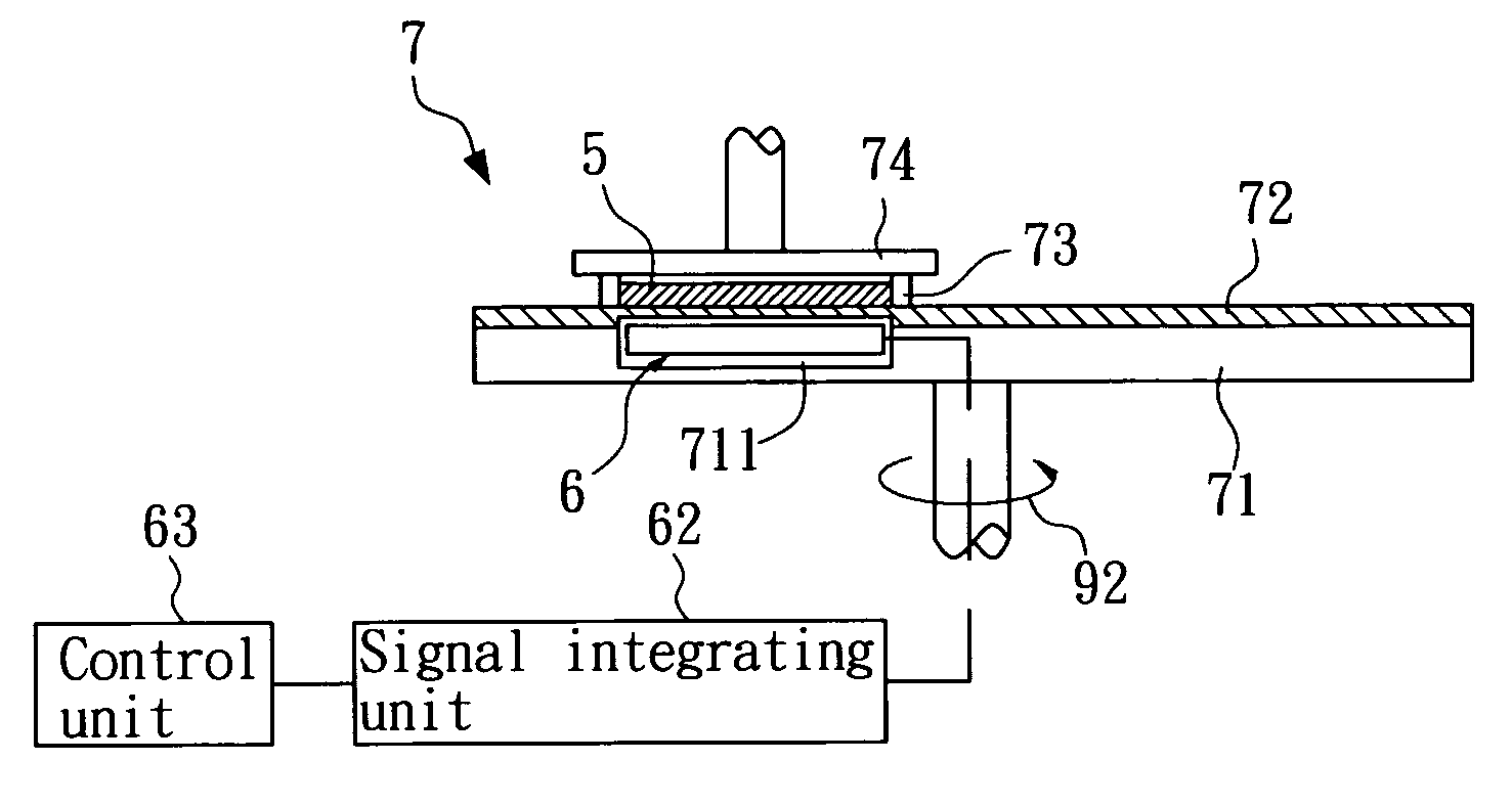 Apparatus for endpoint detection during polishing