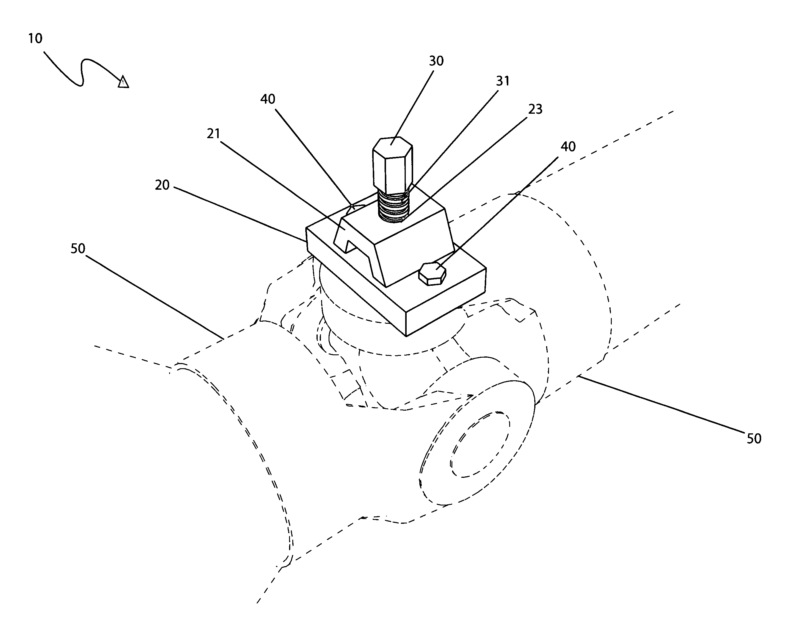 U-joint extracting tool and method of use therefor