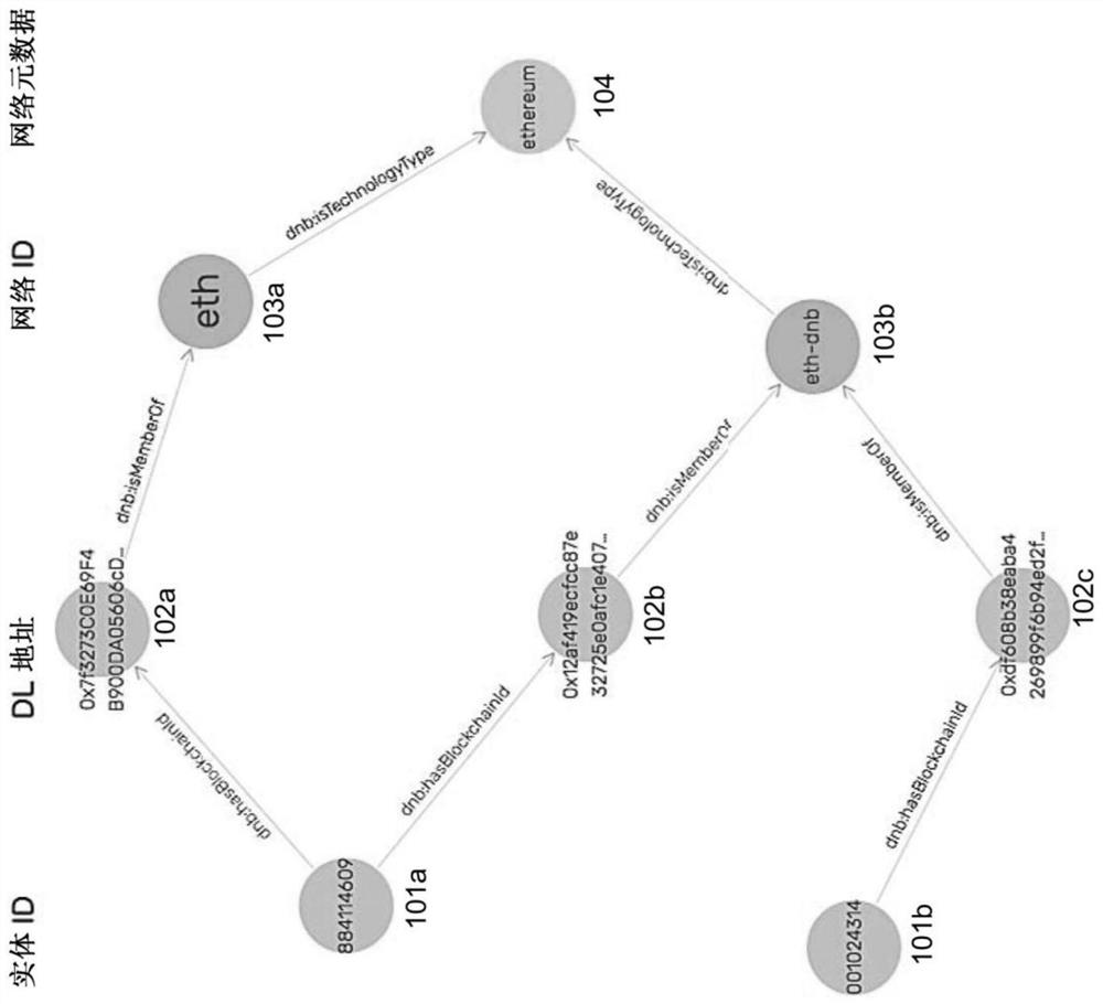 System and method for identity resolution across disparate distributed immutable ledger networks