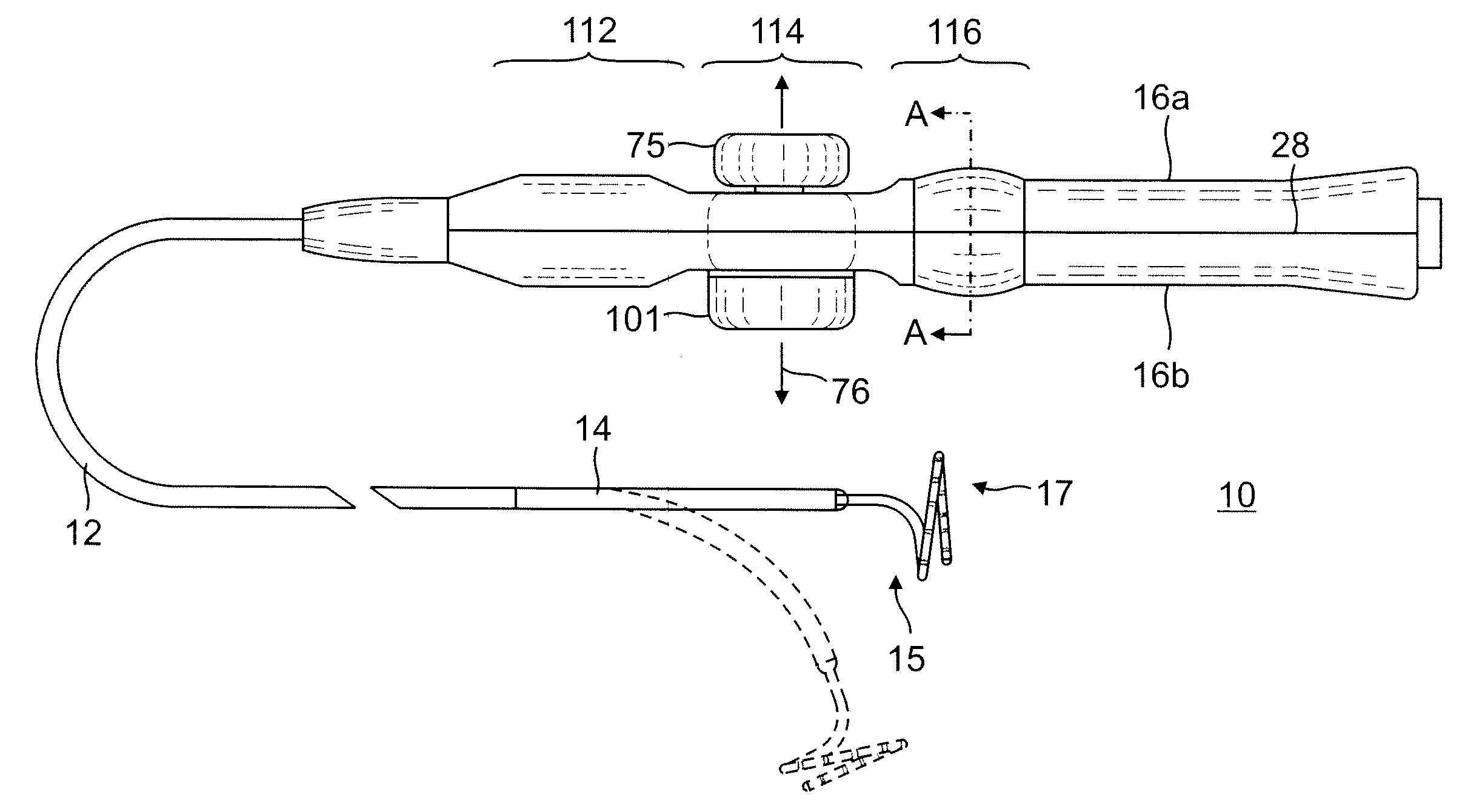 Catheter with multi-functional control handle having linear mechanism