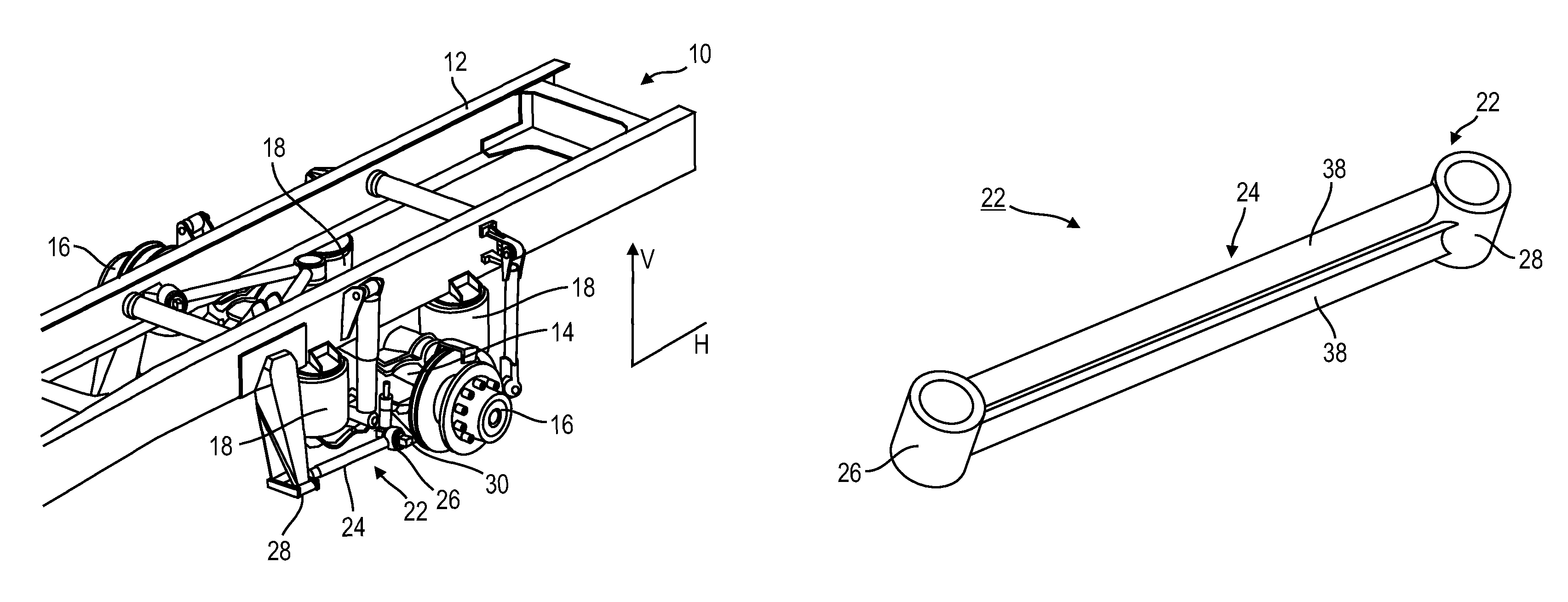 Connecting strut