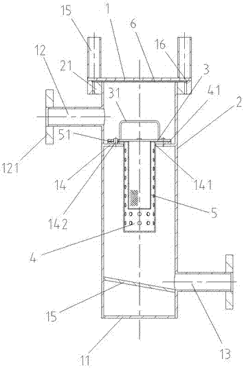 Oil flushing inspection device and method for pipe system