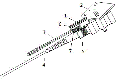 A chip identification fiber optic connector