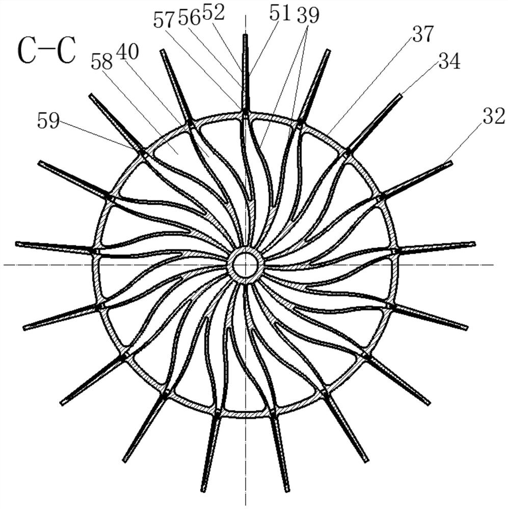 A Multistage Axial Flow Compressor with Rotor-Stator Combined with Self-Adaptive Adjustment