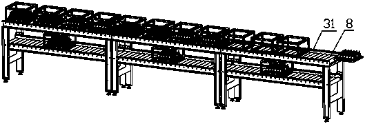 Hot galvanizing automatic assembly line equipment