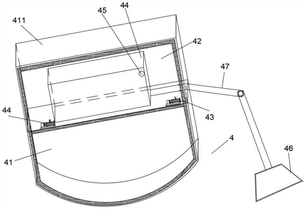 Water surface trash cleaning ship for environment management