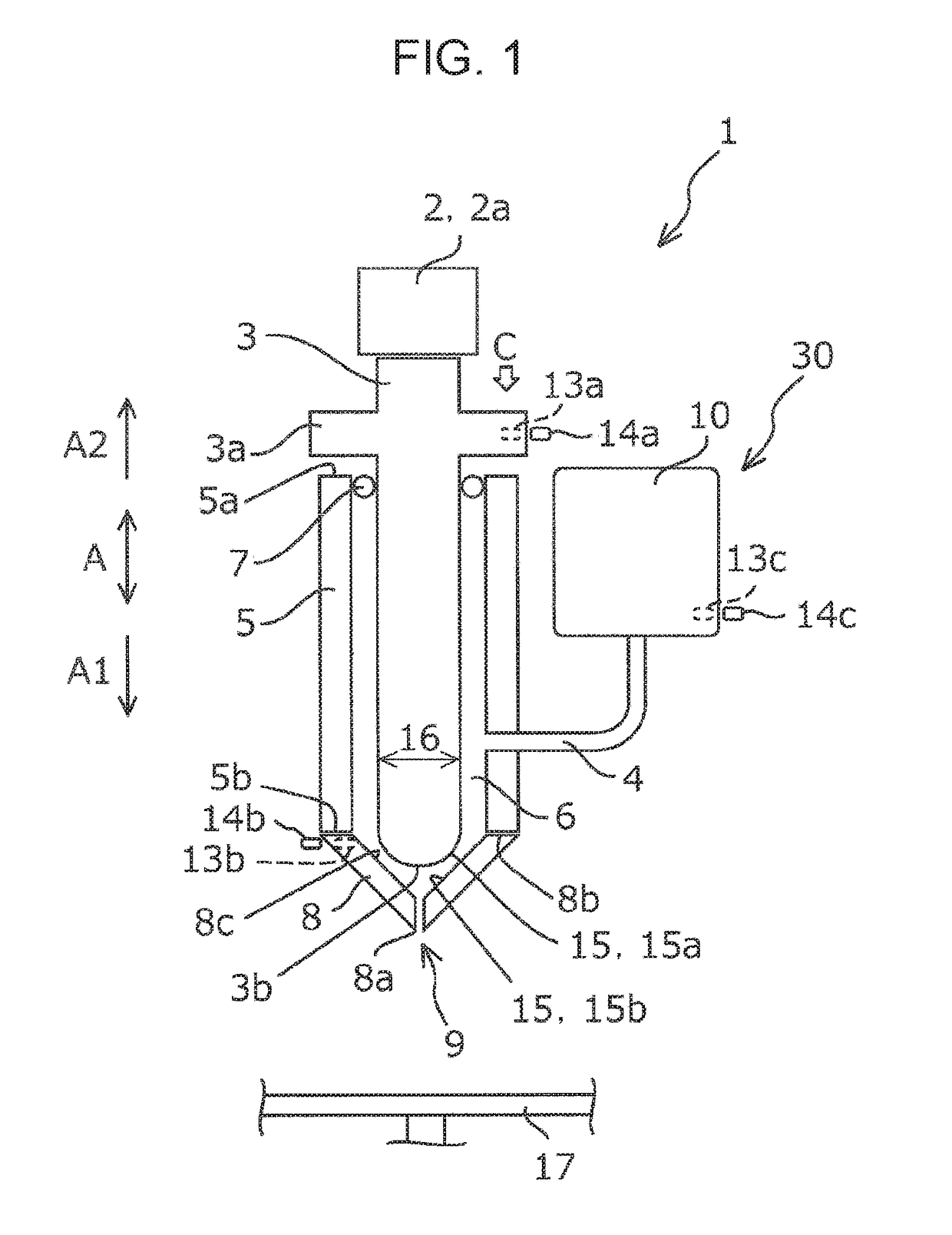 Fluid material ejecting apparatus
