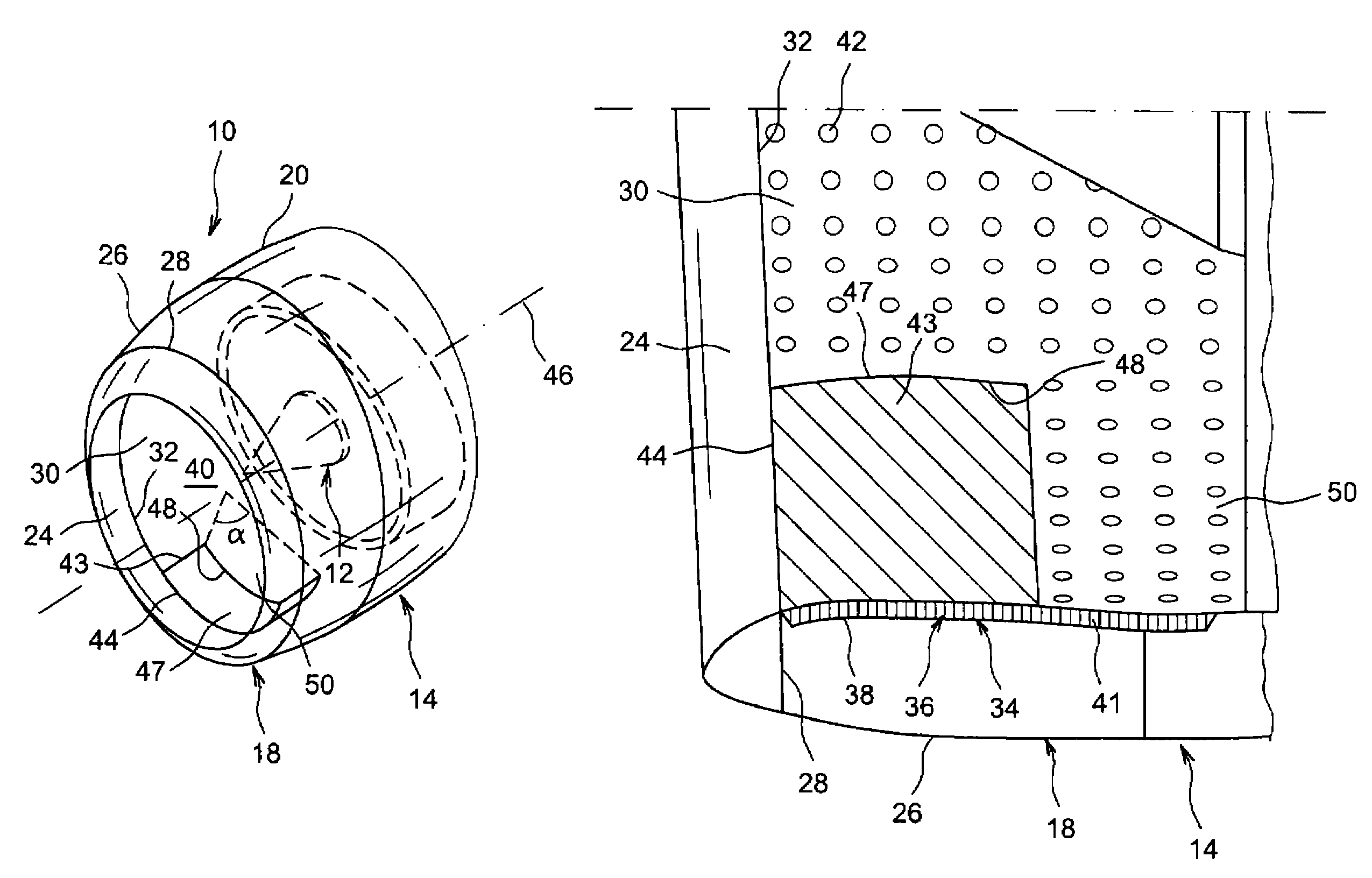 Air inlet for aircraft propulsion unit having a structure resistant to excess pressure and a process for repairing an air inlet of an aircraft propulsion unit