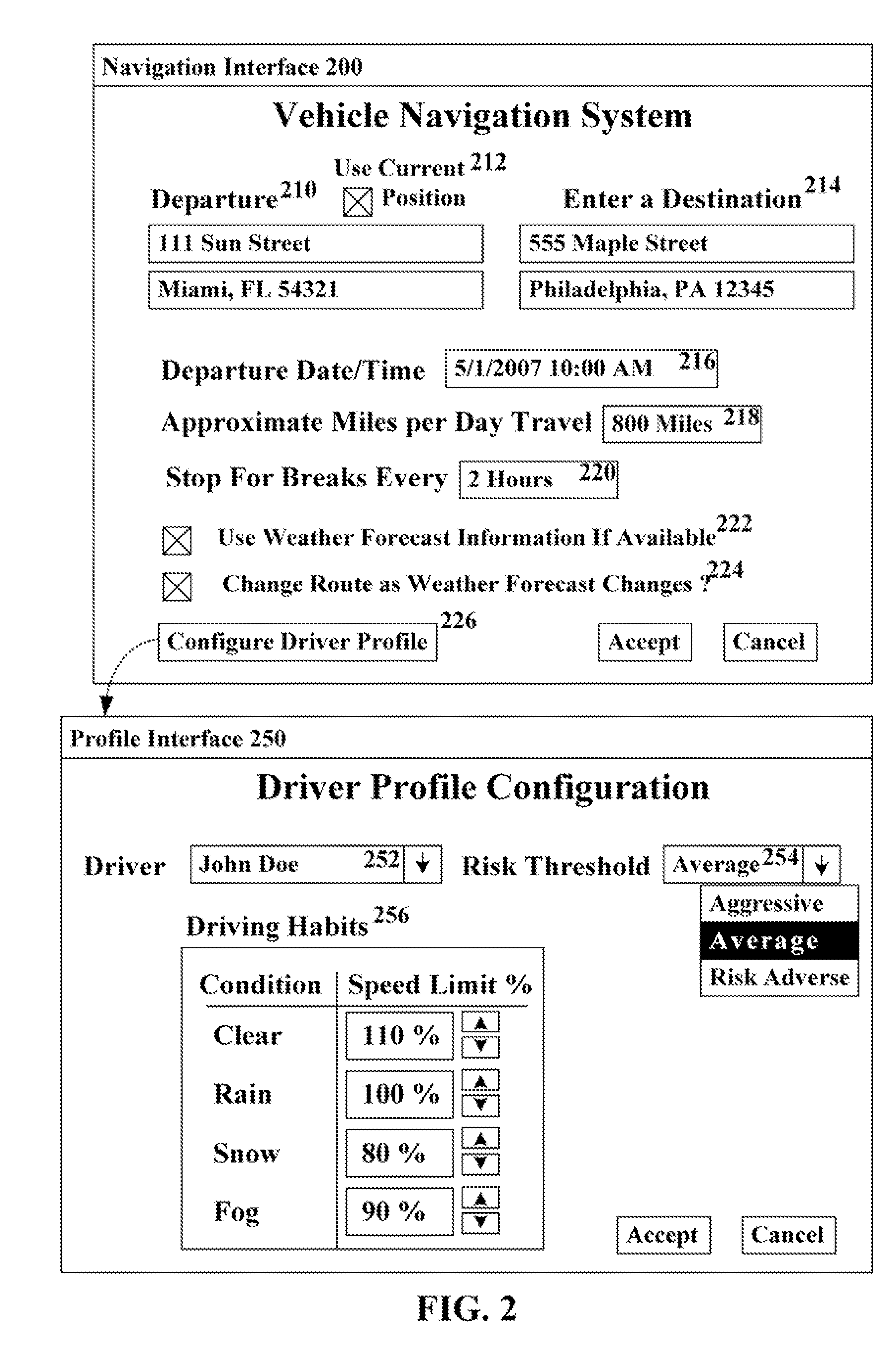 Enhancement for navigation systems for using weather information when predicting a quickest travel path