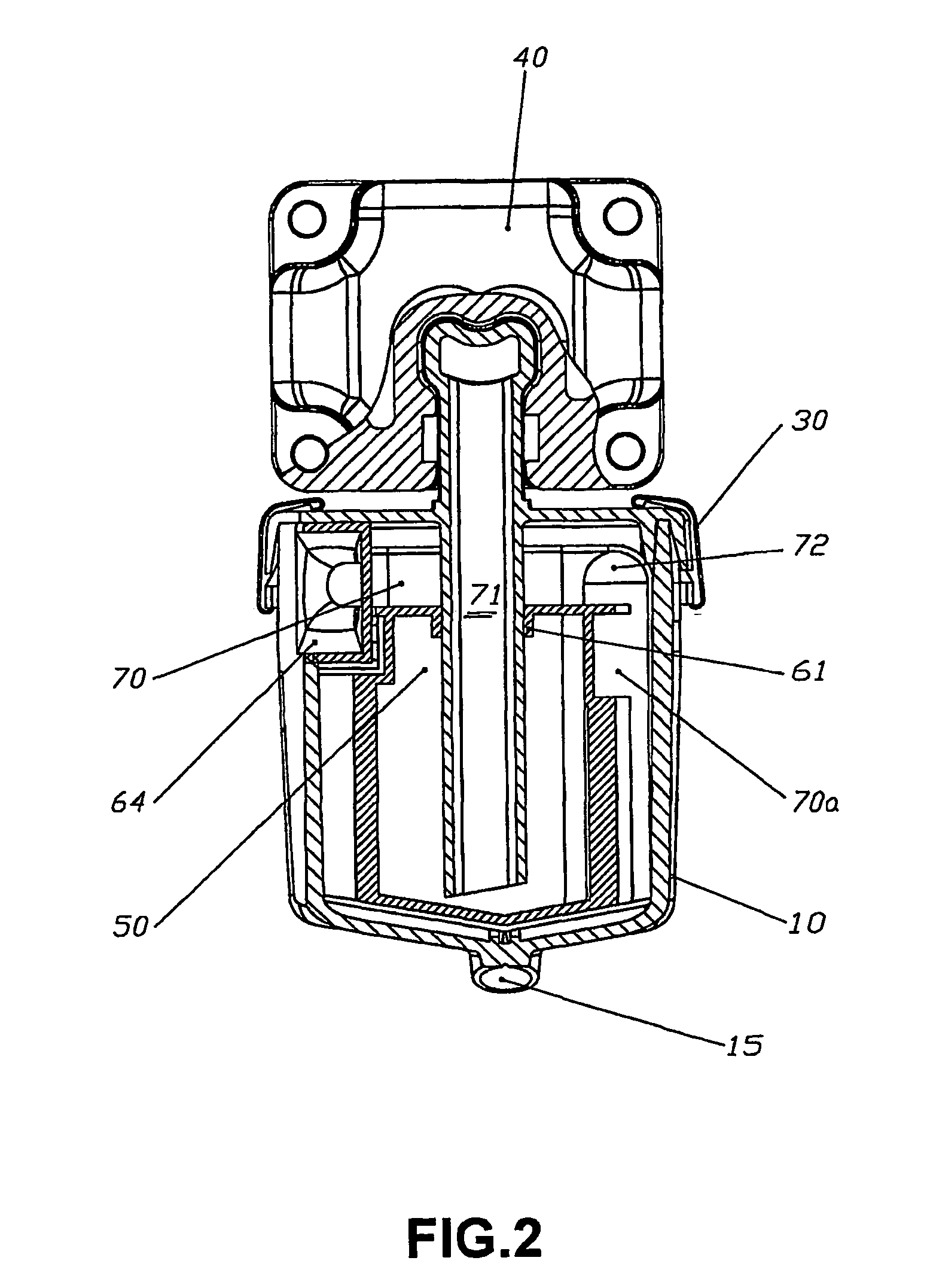 Suction muffler for a reciprocating hermetic compressor