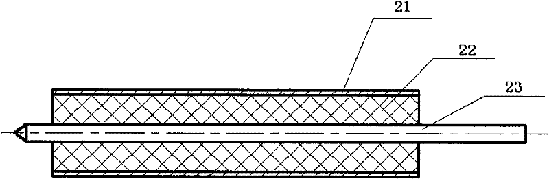 Machining method of semi-rigid cable part