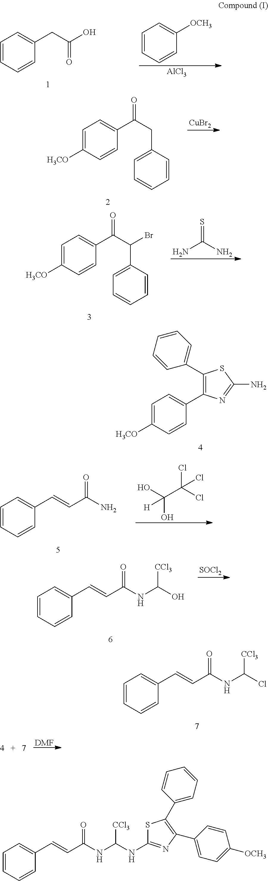 Thiazole compounds and uses thereof