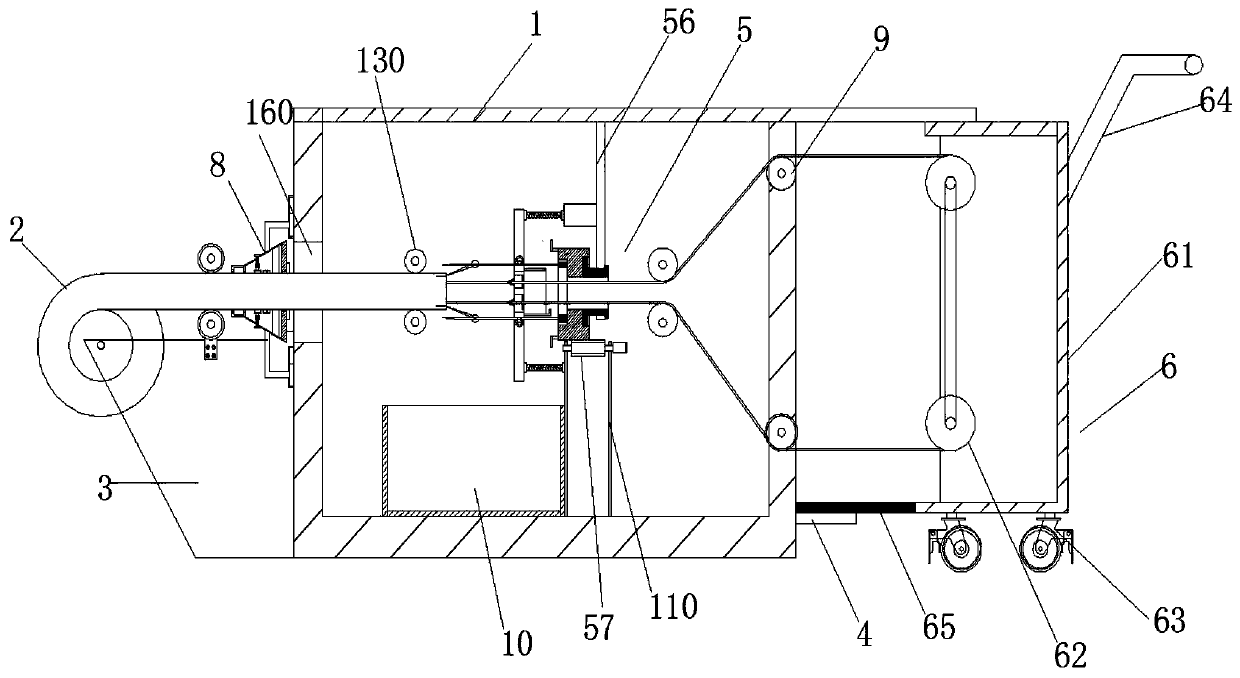 Communication network cable branching equipment