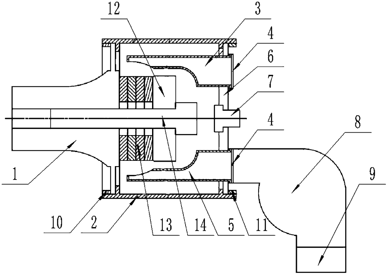 Ultrasonic transducer with cooling device