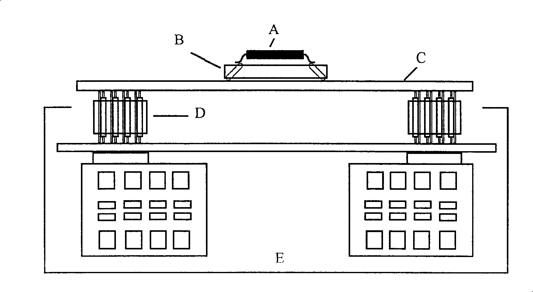 Chip general detector and its structure method