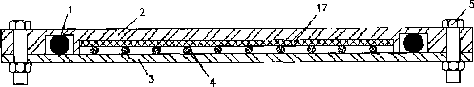 Micro-channel flat plate heat pipe with metal wire and wire mesh dual ...