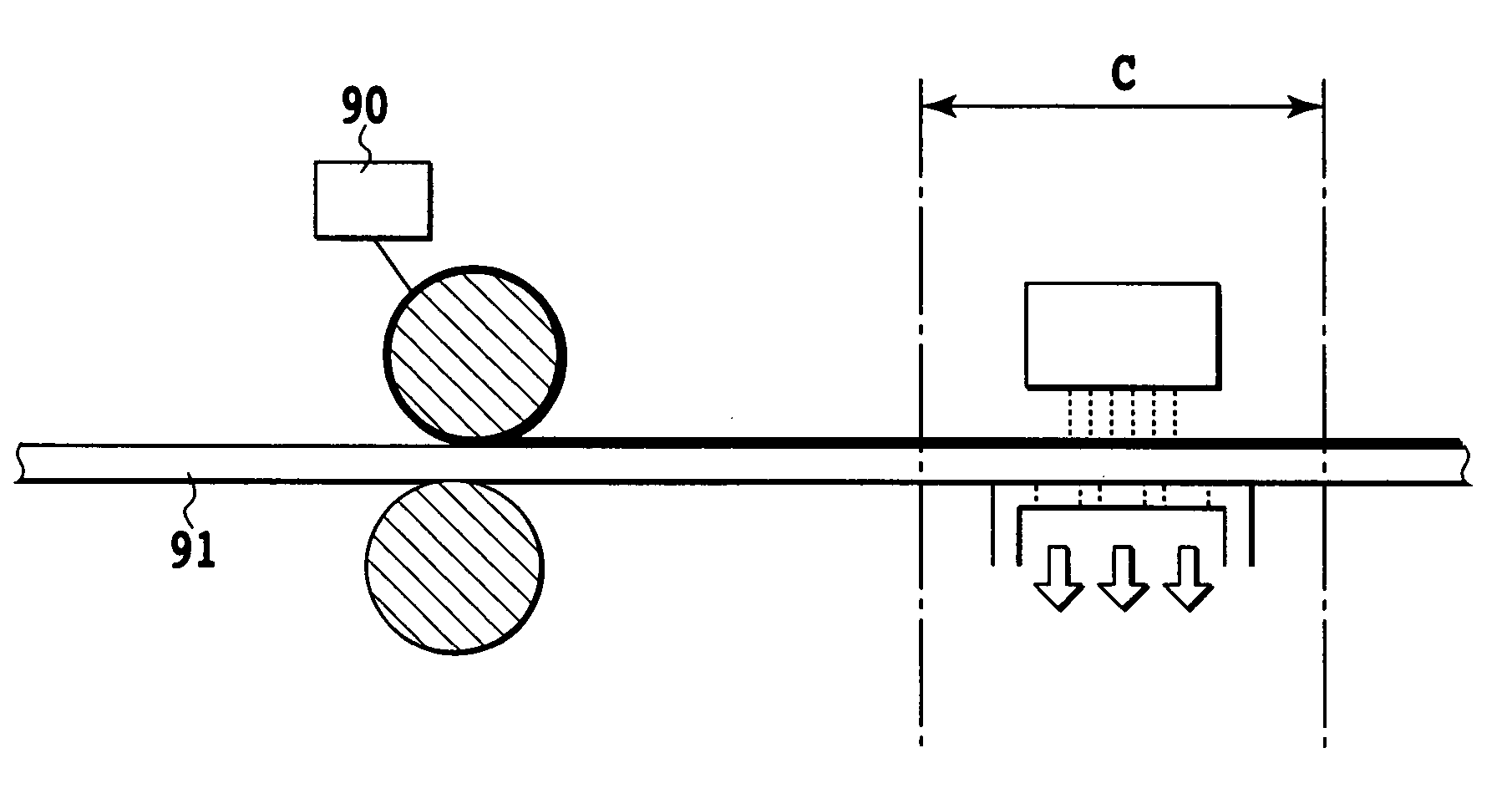 Inkjet printing apparatus and ink printing method