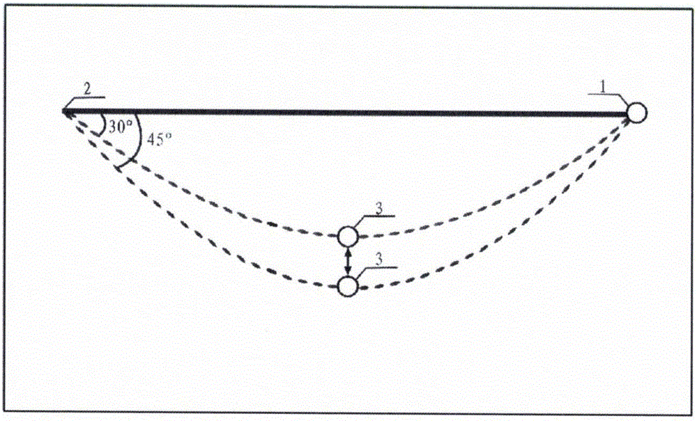 Air-injection displacement oil production method for producing oil from horizontal wells by means of injecting air in vertical wells