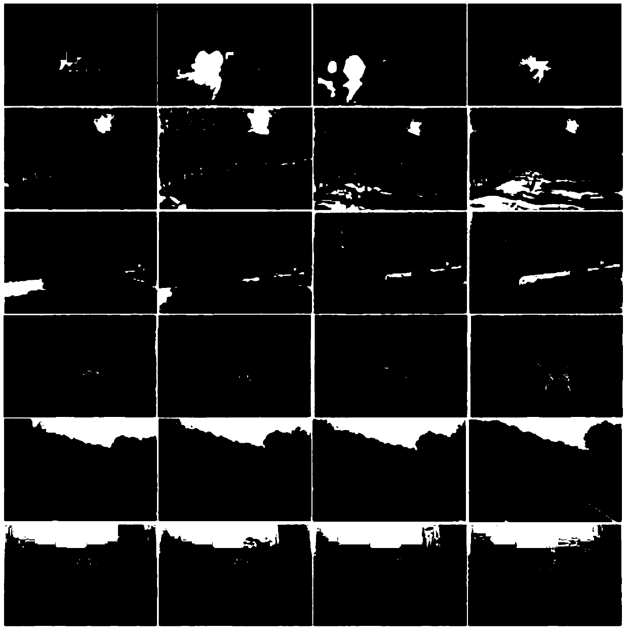 Road vanishing point detection method based on video images