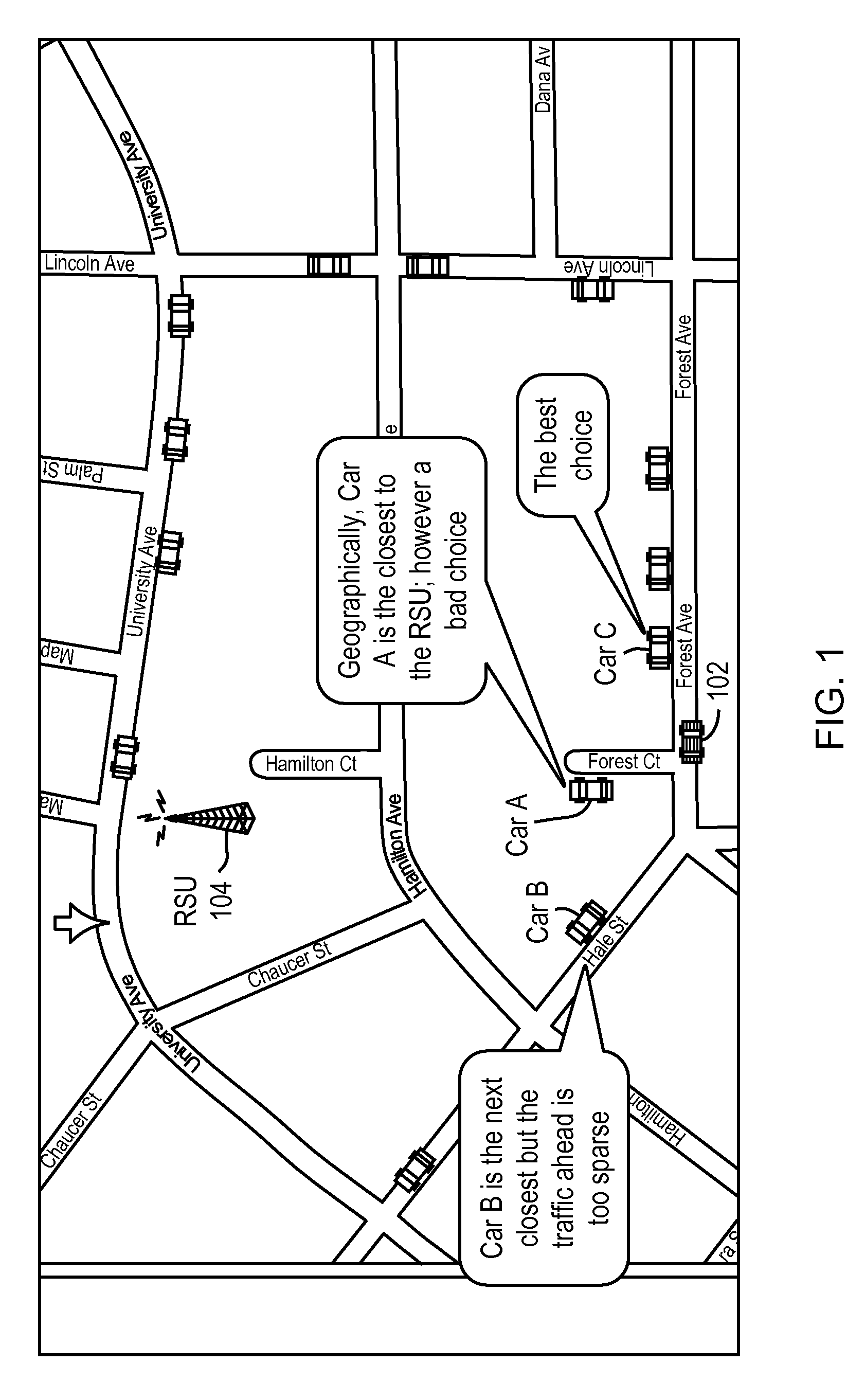 Probabilistic routing for vehicular ad hoc network