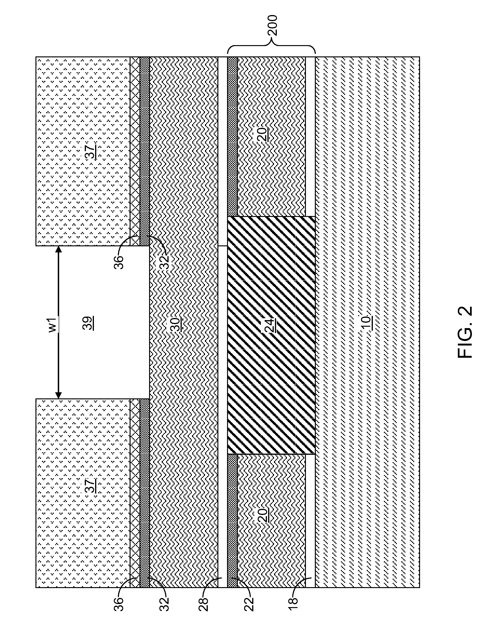 Low energy etch process for nitrogen-containing dielectric layer