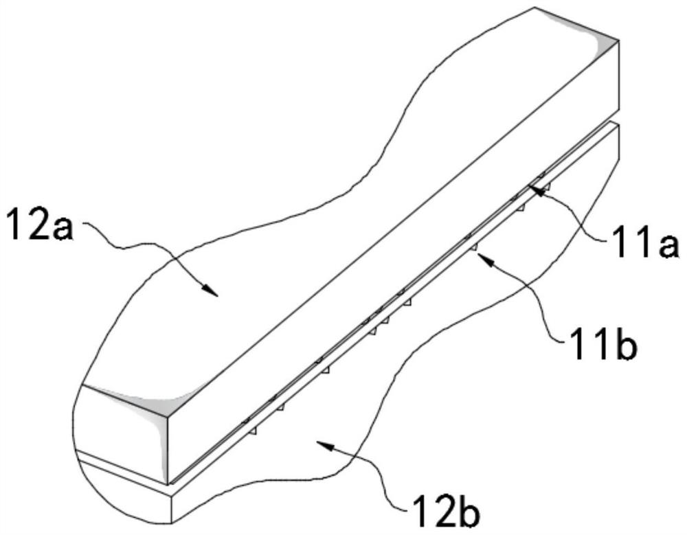 Paper box opening cutting process and box opening device