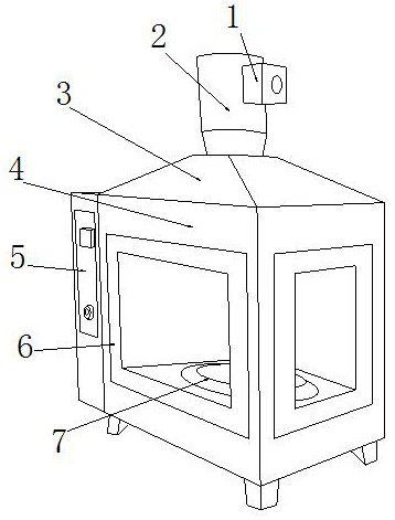 Device for detecting thermal insulation performance of thermal insulation material