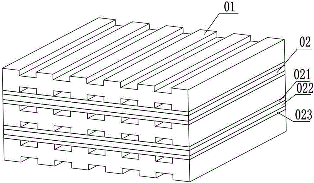 Preparation method of self-sealing planar solid oxide fuel cell