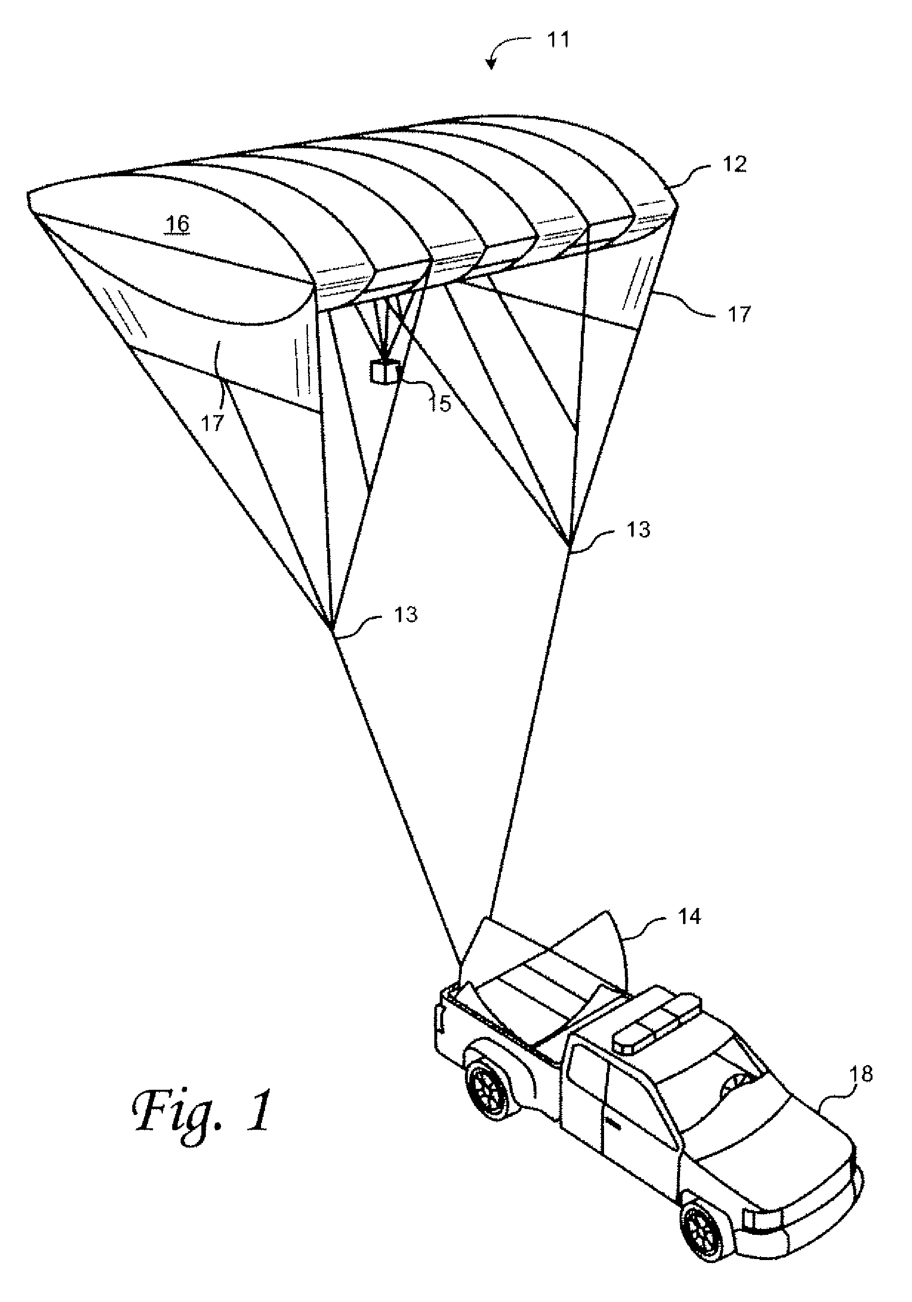 Aerial payload deployment method